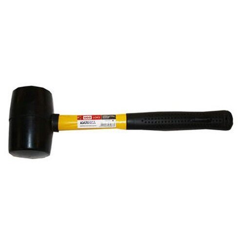 Киянка UGO LOKS резиновая 450г фибергласовая ручка