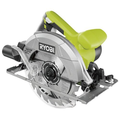 Дисковая пила  RYOBI RCS1400-G, 1400 Вт, желтый/серый