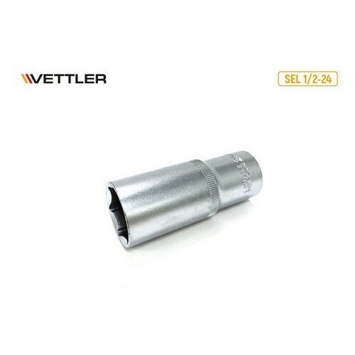 VETTLER Головка 6-гранная глубокая 1/2DR 24 мм (VETTLER)