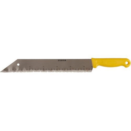 Нож строительный Stayer 340 мм для теплоизоляции пластиковый корпус