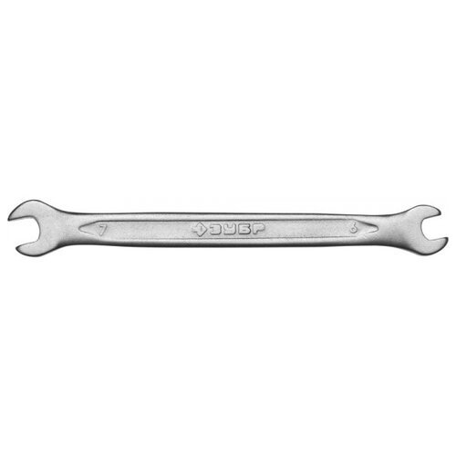 Ключ рожковый ЗУБР 27010-06-07, 6 мм