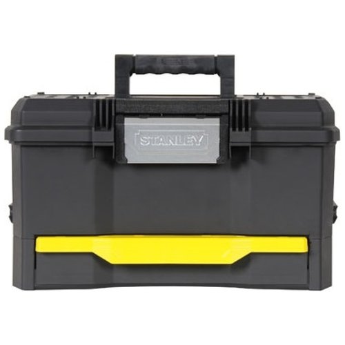 Ящик с органайзером STANLEY 1-70-316, 48.1x28x29 см, 19'' , черный/желтый