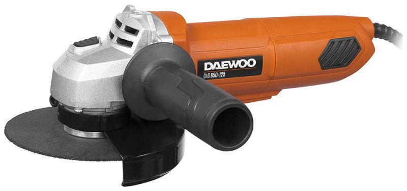 Угловая шлифовальная машина (болгарка) Daewoo Power Products DAG 650-125
