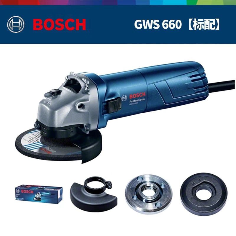 Угловая шлифовальная машина Bosch GWS660, 660W