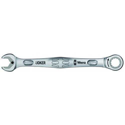 6000 Joker Ключ гаечный комбинированный с трещоткой, 7/16' x 165 мм WERA (WE-073282)