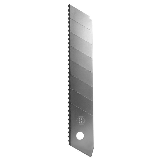 лезвие для ножа ARMERO сегментное 18 мм, 5 шт, с зубцами