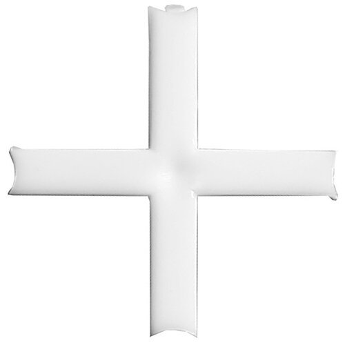 Крестик для укладки плитки Невский крепеж 824737 / 822505 / 800434, 1.5 мм, белый, 500 шт.