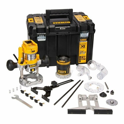 Аккумуляторный вертикальный фрезер DeWALT DCW604NT-XJ, без Акб и ЗУ, с кейсом TSTAK