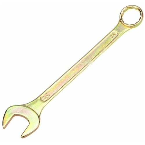 Ключ комбинированный 'Rexant', 24 мм, желтый цинк