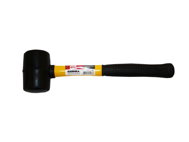 киянка UGO LOKS резиновая 220г фибергласовая ручка
