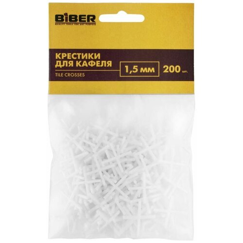 Biber Крестики для кафеля 1,5мм 55601 тов-080347