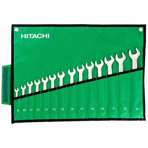 Набор комбинированных гаечных ключей 14 предметов Hitachi HTC-774020