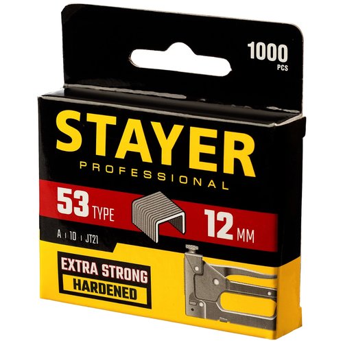 Скобы STAYER для степлера, PROFESSIONAL 3159-12_z02, 8.5 мм, 1000 шт.