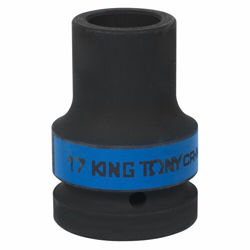 Головка торцевая глубокая ударная четырехгранная 1', 17 мм, футорочная KING TONY 853417M