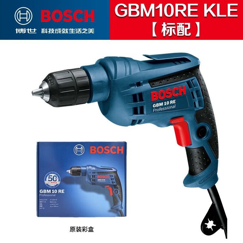 Дрель ручная электрическая Bosch GBM10RE KLE, 10 мм